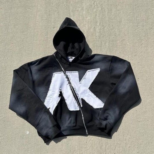 BLACK AK "SCOPD" ZIP UP